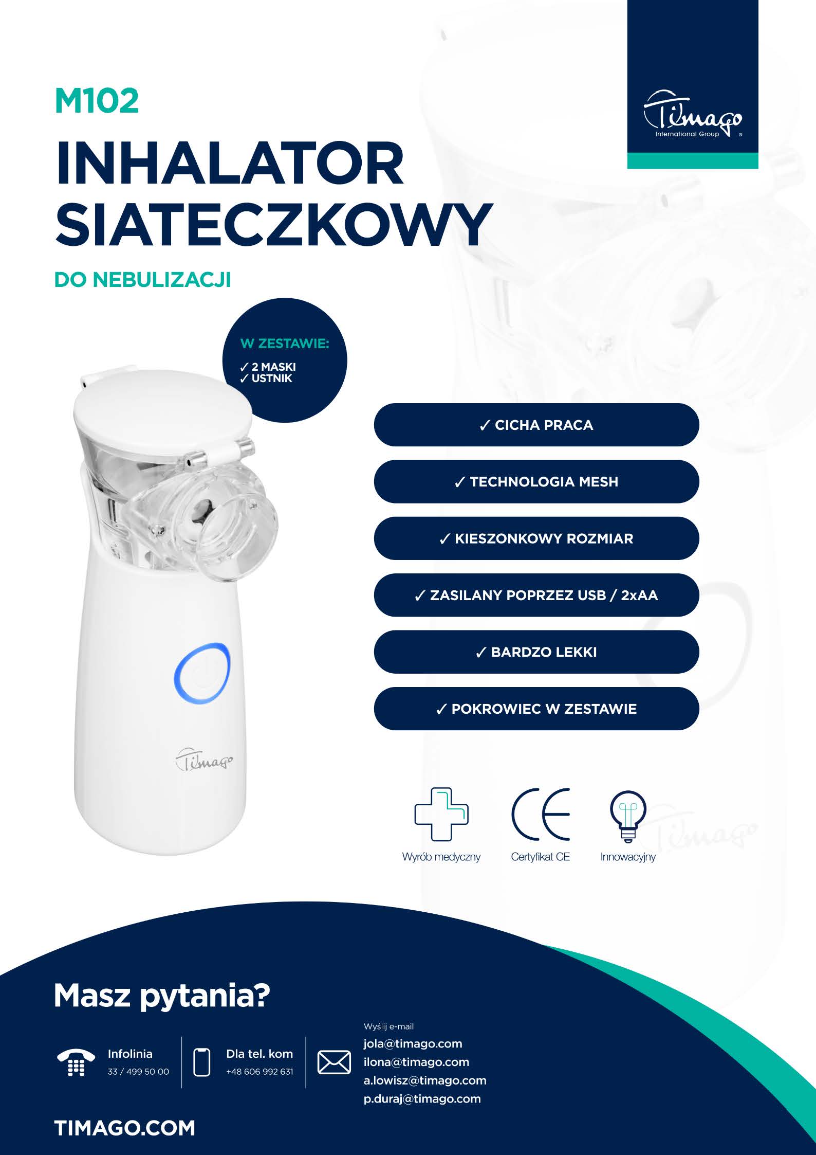 Nebulizator siateczkowy - M102