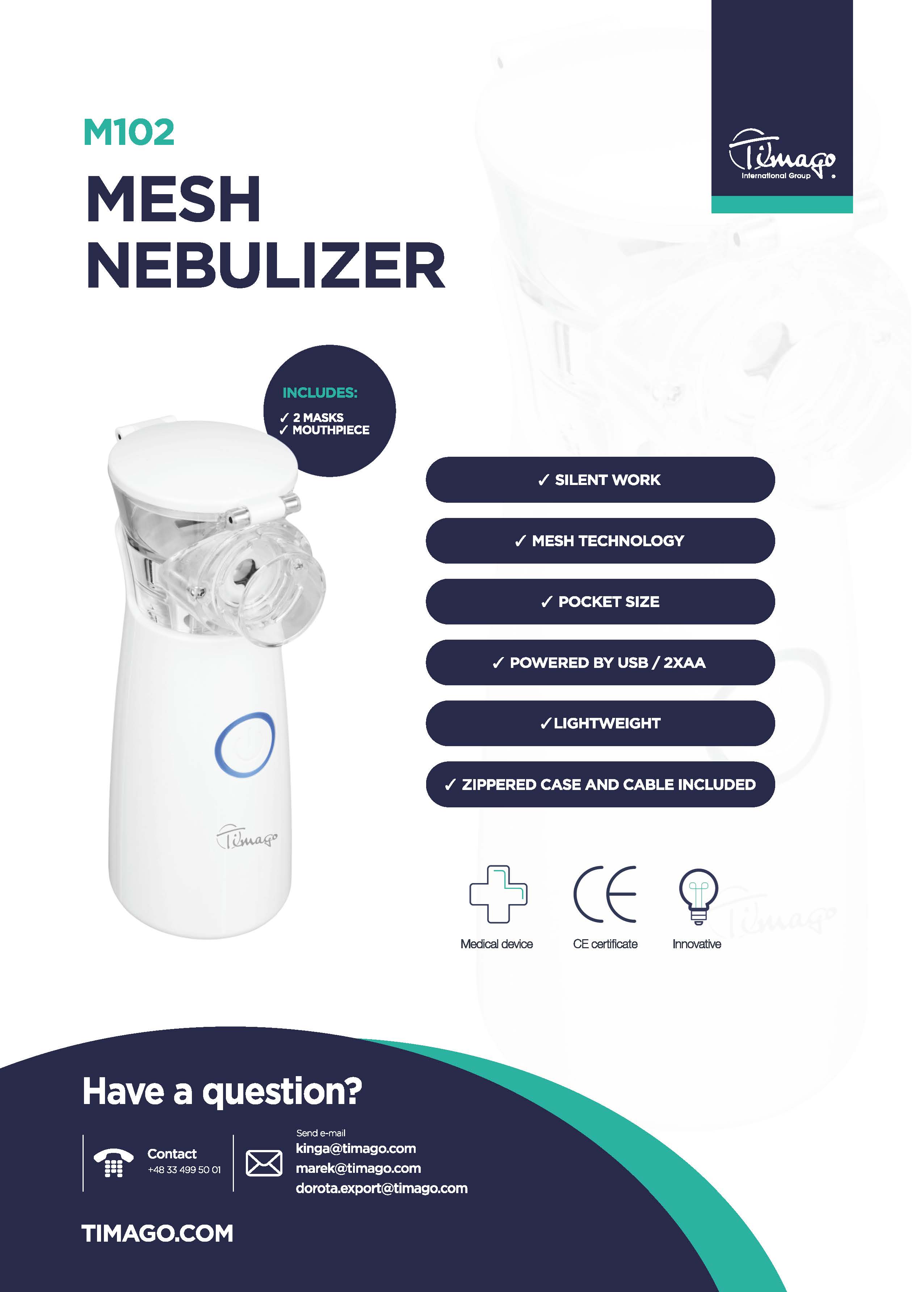 Mesh nebulizer - M102