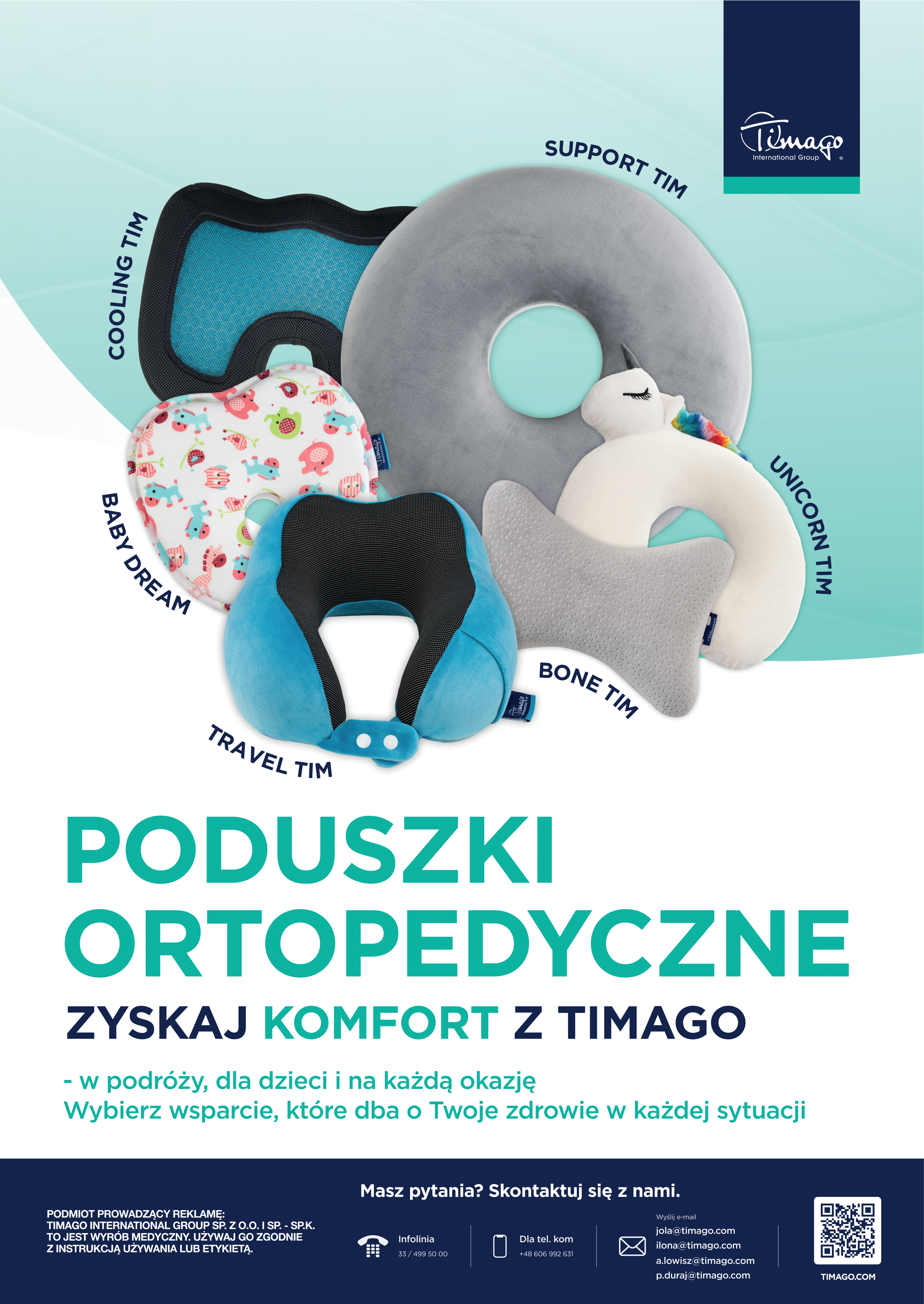 Poduszki ortopedyczne