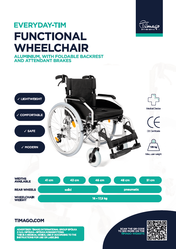 EVERYDAY-TIM functional wheelchair (T101)