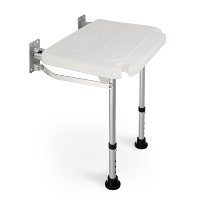 Wall shower bench with legs - JMC-C 5105